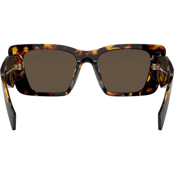 PRADA SYMBOLE PR 08YS 01V-8C1 Honey Havana Brown Lens Women Sunglasses - Picture 5 of 9